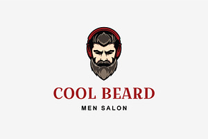 Cool Beard Logo