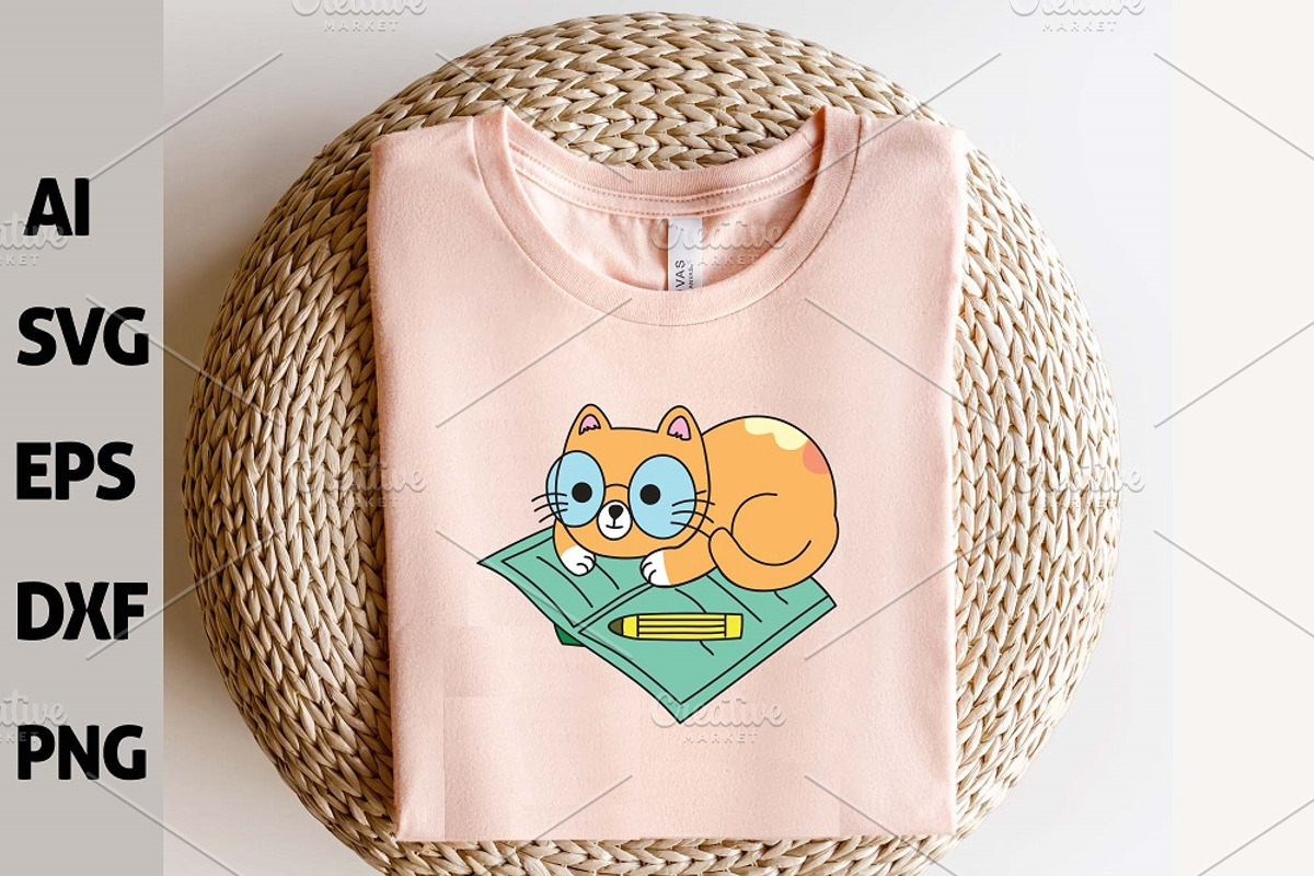 Funny Kawaii Cats Vector Clipart Set, an Animal Illustration by ARTify Illustrations (Photo 6 of 9)