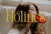 Holines Display Serif Typeface, a Serif Font by Alfinart (Thumbnail 1 of 10)