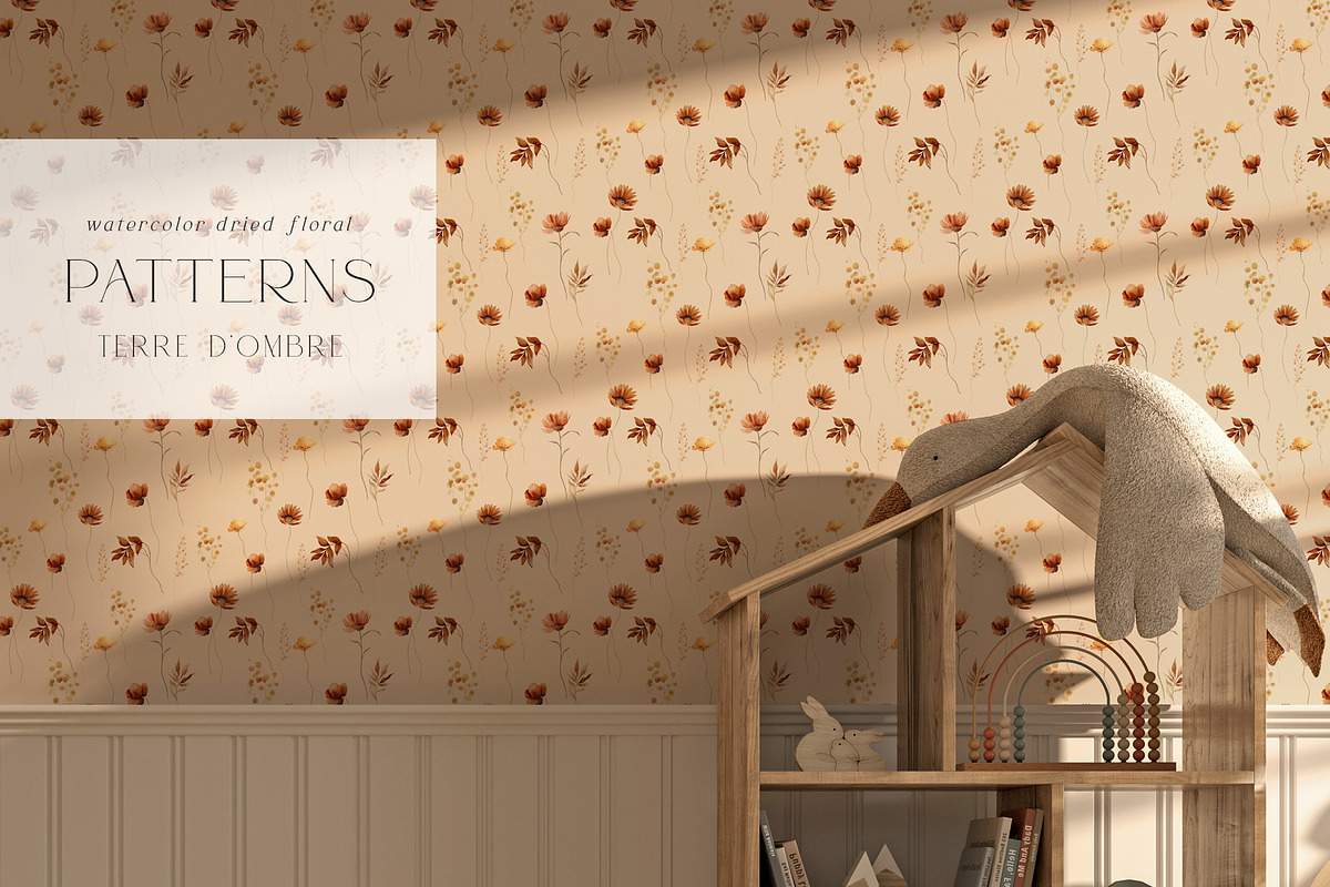 TERRE D'OMBRE Autumn Wildflowers, a Decorative Illustration by Muse Artist (Photo 10 of 13)