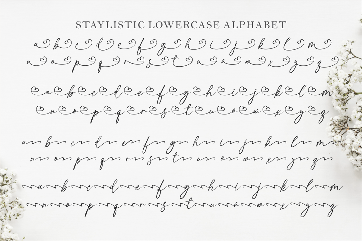 Practice Script, a Script Font by TypeMakers (Photo 7 of 9)