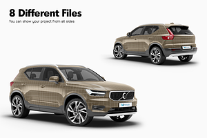 Crossover SUV Mockup 4