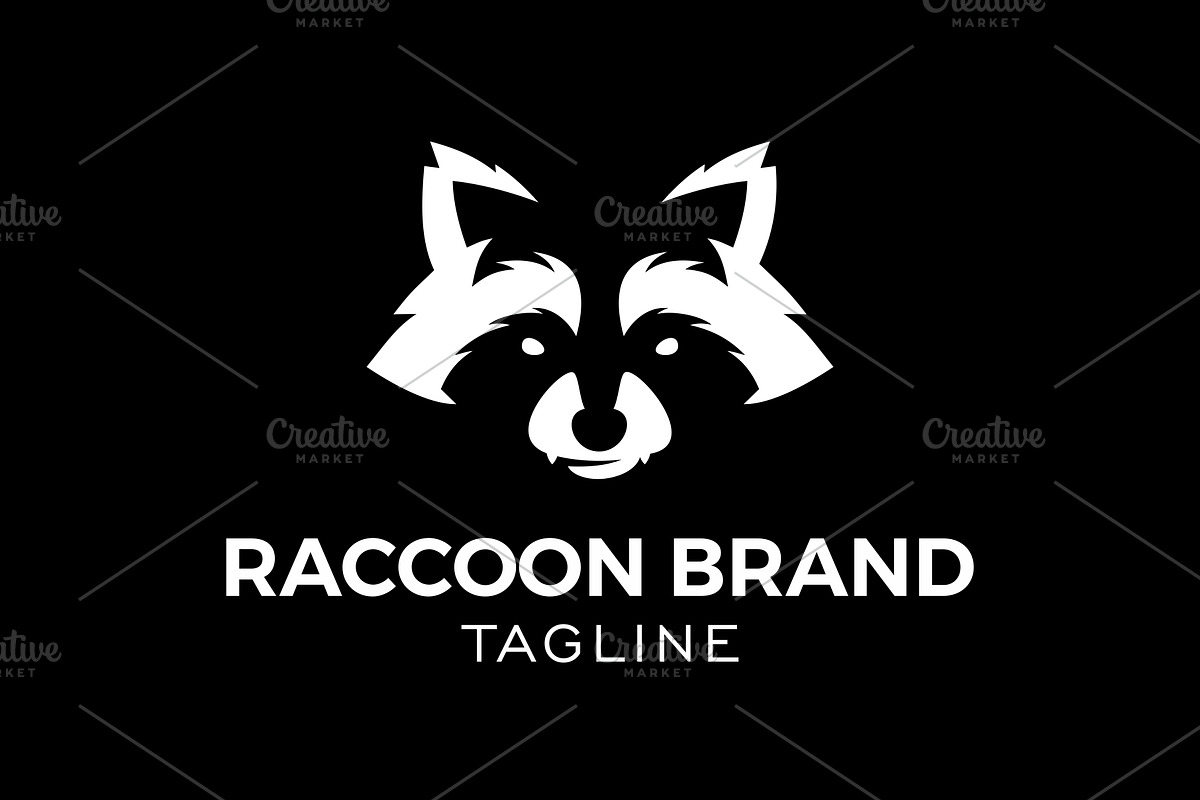 Raccoon logo, a Branding & Logo Template by Stefan Art Logo store