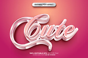 Cute 3D Editable Text Effect Style, a Layer Style Add-On by Md Jahidul99 (Thumbnail 1 of 2)