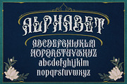 Brick Stone Victorian Typeface, a Blackletter Font by alit design (Thumbnail 4 of 23)