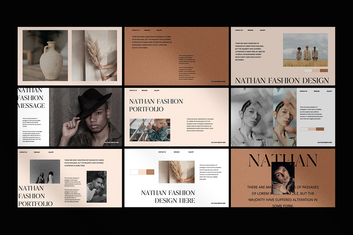 Nathan Google Slide Template, a Presentation Template by slidenotion (Photo 6 of 7)