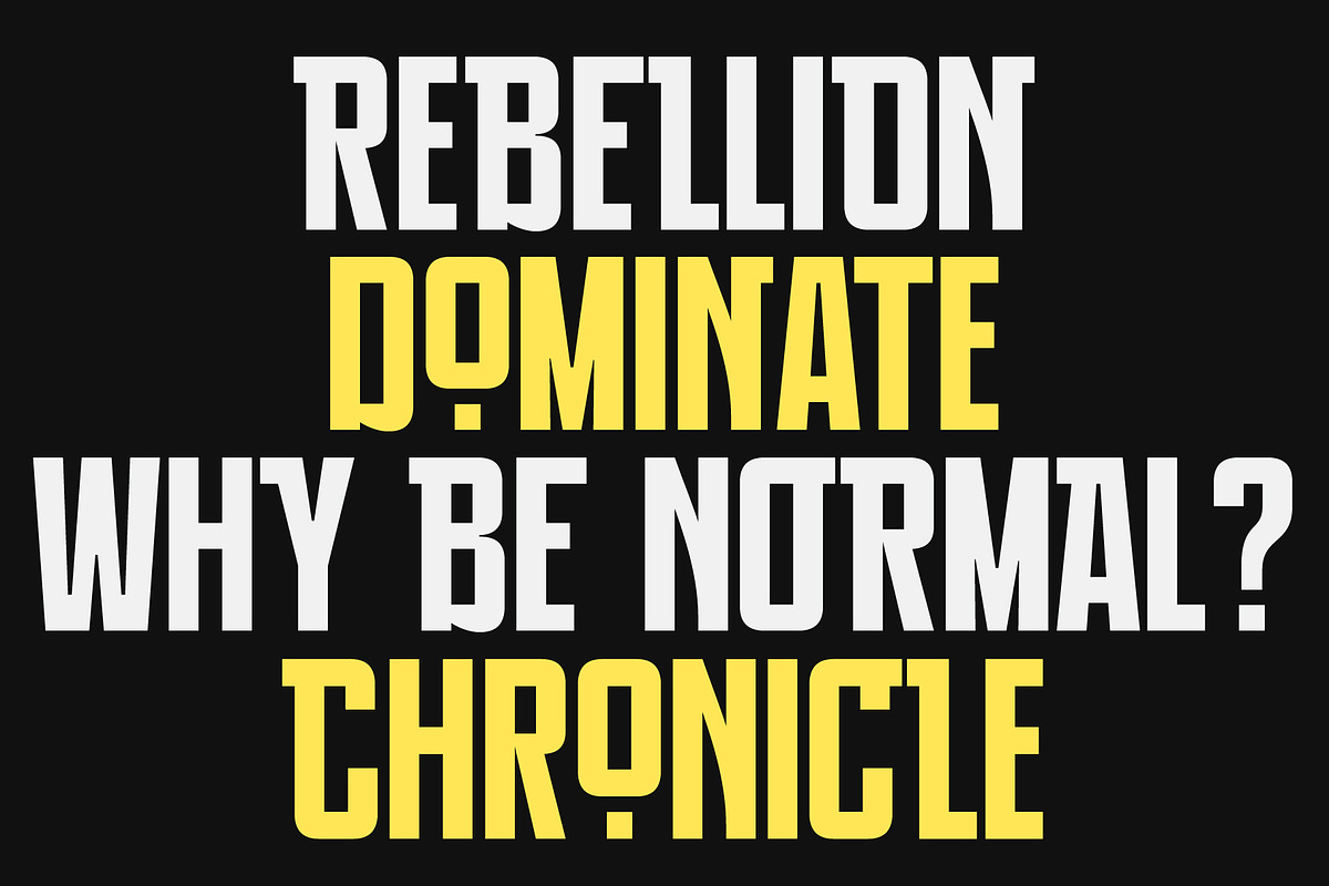 PRAK Breakstrike - Bold Condensed, a Sans Serif Font by Healltica.std (Photo 9 of 17)