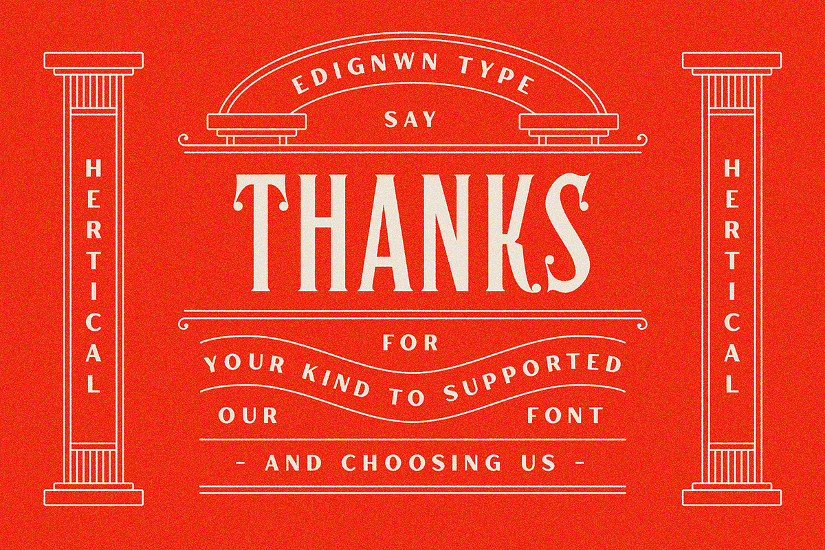 Hertical - Crafted Display Font, a Sans Serif Font by Edignwn Type (Photo 11 of 11)