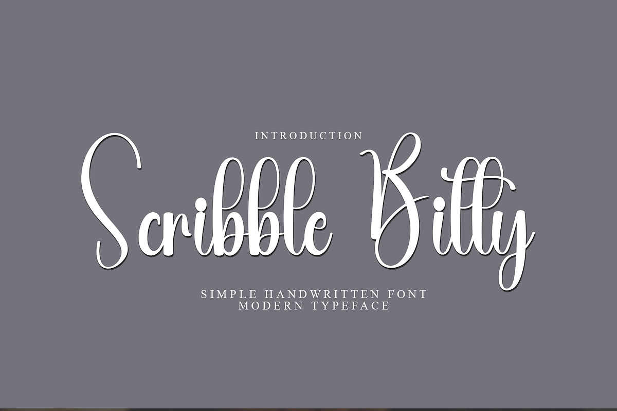 Scribble Bitty, a Handwritten Font by InermediaSTUDIO (Photo 1 of 7)