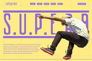 Galfego Blur, a Sans Serif Font by Craft Supply Co. (Thumbnail 3 of 8)