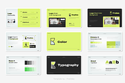 Brand Guidelines PowerPoint, a Presentation Template by Pixslides (Thumbnail 3 of 5)
