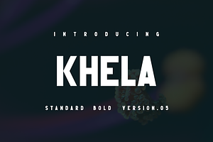 Khela ( Regular-Outline ) Bold Font, a Sans Serif Font by Monoletter Studio