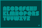 SLICE | Retro Display Font, a Sans Serif Font by Superfried Font Shop (Thumbnail 3 of 6)