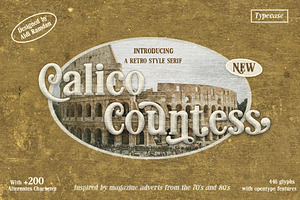 Calico Countess Font