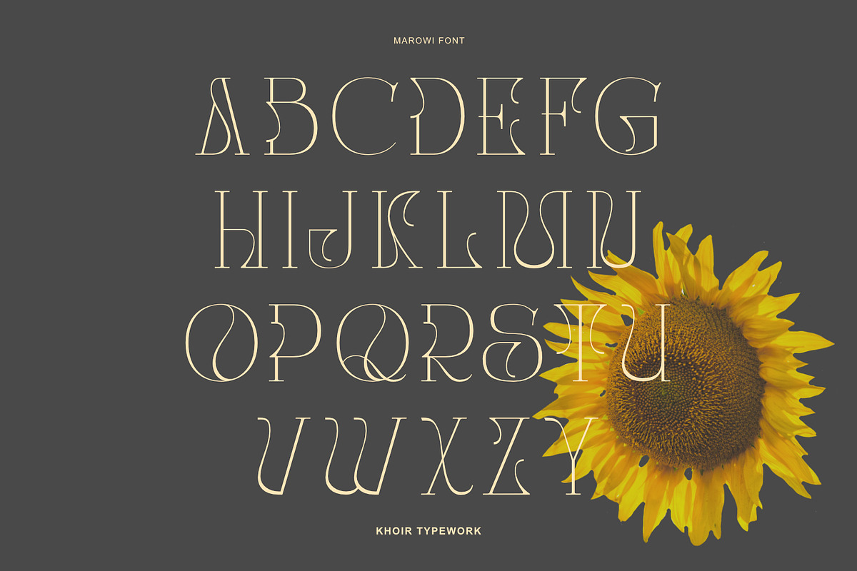 Marowi Font, a Serif Font by Khoir (Photo 6 of 9)