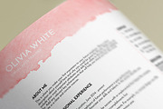creative resume template ms word, a Resume Template by PinkJellyfish (Thumbnail 5 of 6)