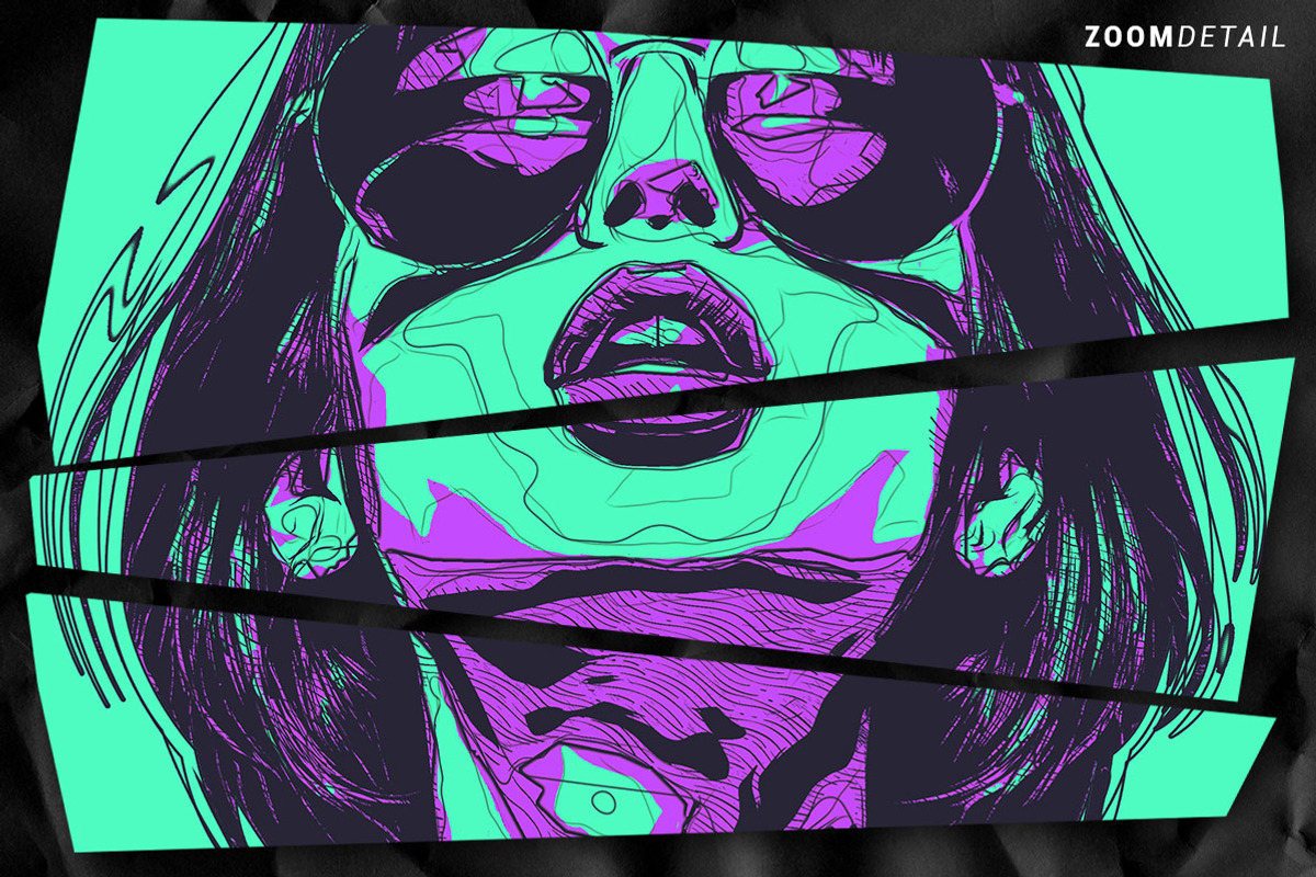 Vector Portrait Photo Effect, an Action Add-On by Amorjesu.com (Photo 4 of 28)