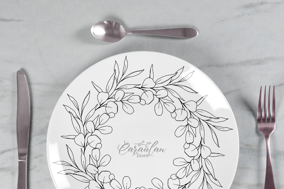 Floral Wreath SVG Bundle, an Object Graphic by CaraulanStore (Photo 3 of 8)