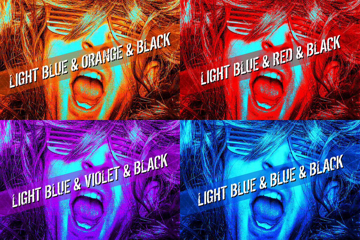 Punk & Grunge | Photoshop Actions, an Action Add-On by Riccardo Anelli (Photo 4 of 5)