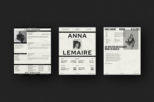 LUCETTE Resume Kit