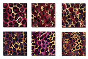 Burgundy and Gold Leopard Digital Pa, an Illustration by Designworld (Thumbnail 3 of 5)