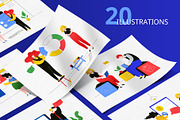 Business & Workflow Illustration Kit, an UI Kit Template by Boyko Pictures (Thumbnail 3 of 16)