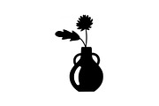 Flower Vase Silhouette Vector Bundle, an Illustration by Designs_River (Thumbnail 35 of 51)