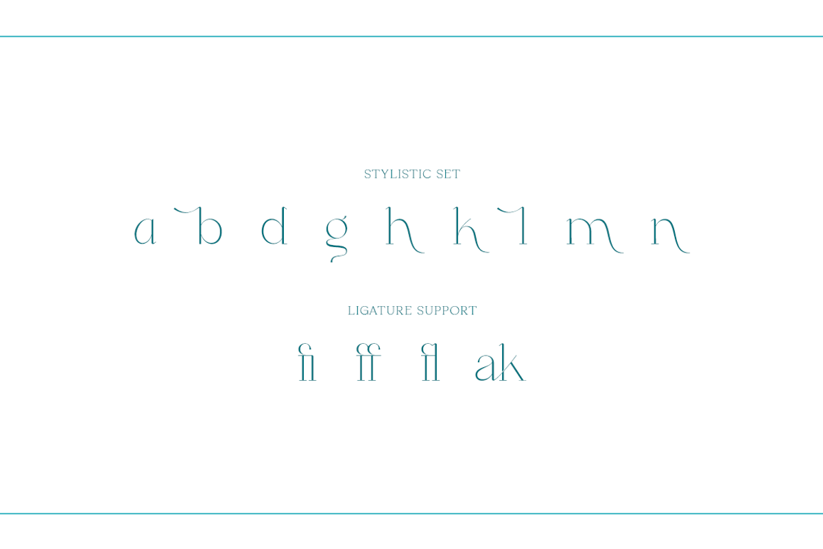 Angelic - Modern Stylish, a Serif Font by RockboyStd (Photo 11 of 12)