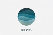Wave Logo, a Branding & Logo Template by Michael Rayback Design (Thumbnail 3 of 3)