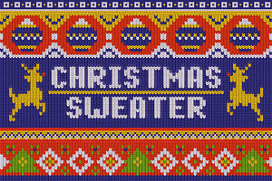 Christmas Sweater Effect, a Layer Style Add-On by pixelbuddha.net
