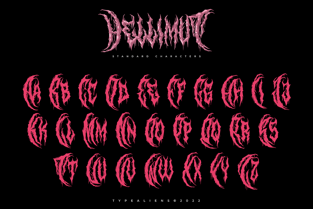Hellimut for Band & Music, a Blackletter Font by ilhamtaro (Photo 7 of 10)