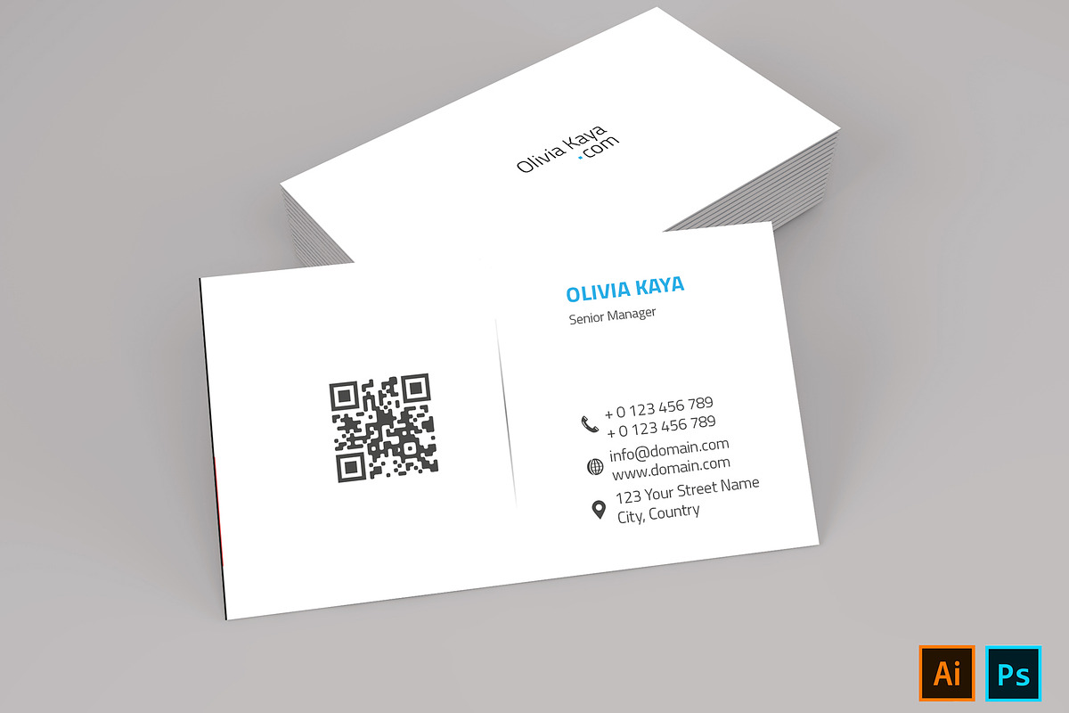Minimal Business Card, a Business Card Template by designSultan (Photo 5 of 5)