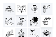 Animated Peace Icons, a Duotone Icon by Prosymbols (Thumbnail 9 of 10)
