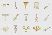 Kitchen & Cooking Icon Set, an Icon by NatalieArtShop (Thumbnail 12 of 15)