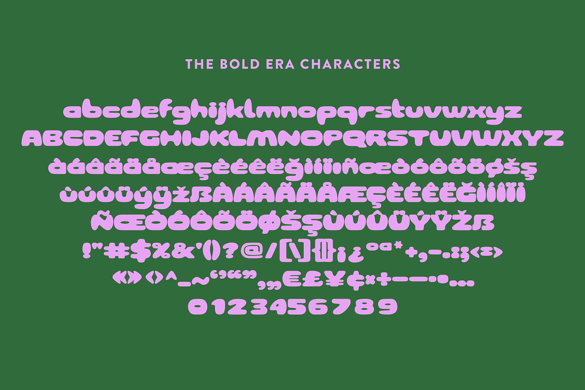 The Bold Era Chunky Vibe Sans Serif, a Sans Serif Font by Struvictory.art