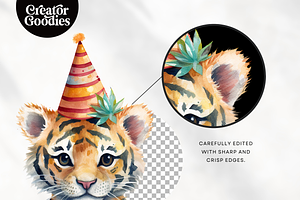 Party Animals Illustration Set