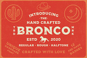 Bronco Font Collection + Extras, a Serif Font by Misha Sova (Thumbnail 1 of 10)