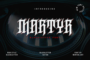 Martyr, a Blackletter Font by Muntab_Art (Thumbnail 2 of 8)
