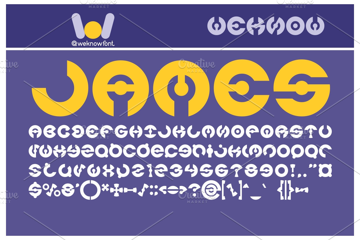 James Glover, a Font by weknow (Photo 1 of 5)