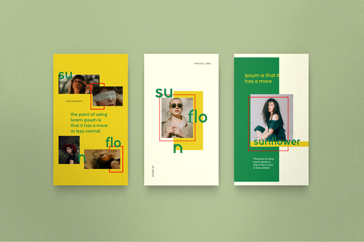 Sunflower - Social Media Bundle, a Social Media Template by Dirtytemp Studio (Photo 10 of 15)
