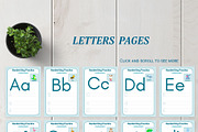 Letter tracing worksheets, an Animal Illustration by Iryna Danyliuk (Thumbnail 7 of 7)
