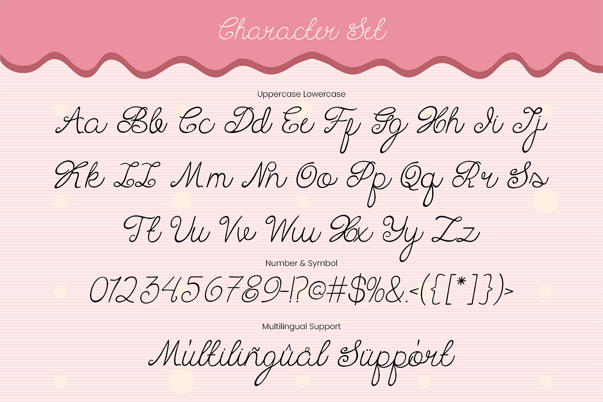 Bluselle - Whimsical Script Font, a Script Font by Zarma Type (Photo 9 of 9)