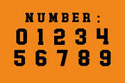 UNIVERSITY BASEBALL COLLEGE FONT, a Slab Serif Font by Fourteen Letter (Thumbnail 3 of 10)