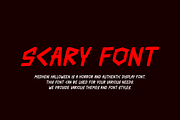 Medheni Halloween Font, a Sans Serif Font by Iqsiart Studio (Thumbnail 4 of 7)