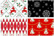 Holiday Fever - 24 Patterns!, a Pattern Graphic by fontalicious (Thumbnail 7 of 8)