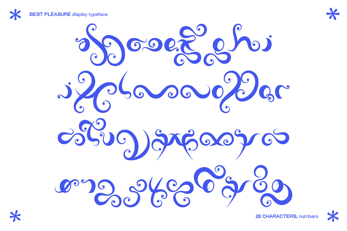 BEST PLEASURE eccentric display font, a Font by MDP TYPEFACES, image size:1200x800