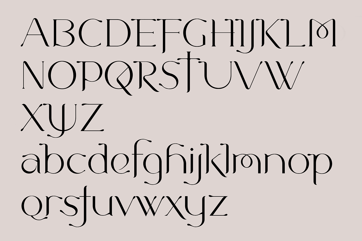 Lemonade. Chic new social media font, a Serif Font by LostandFoundry (Photo 5 of 6)