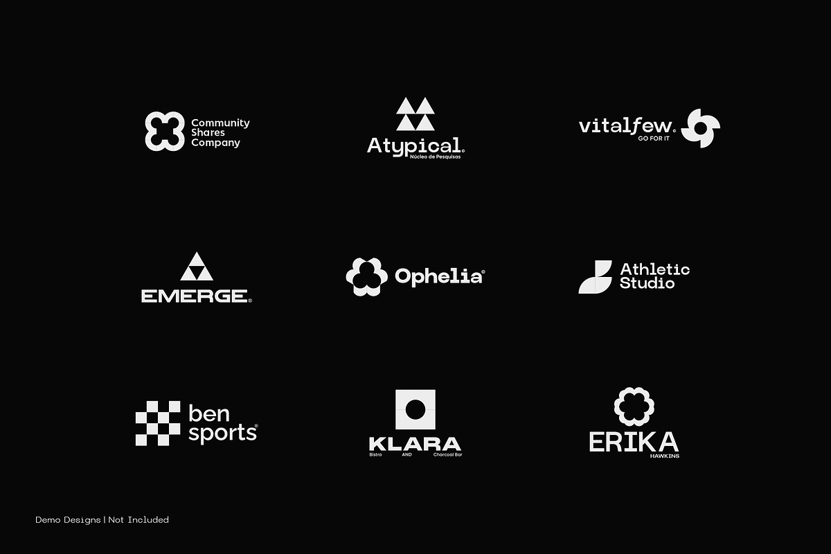 100+ Geometric Logo Marks, a Branding & Logo Template by Nowshinz Shoma (Photo 13 of 16)