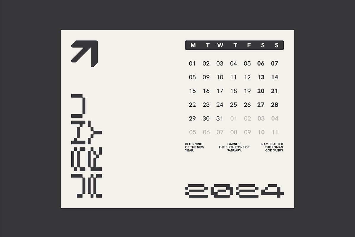 R-P Font - a Pixelated Modular Font, a Font by softulka (Photo 3 of 4)