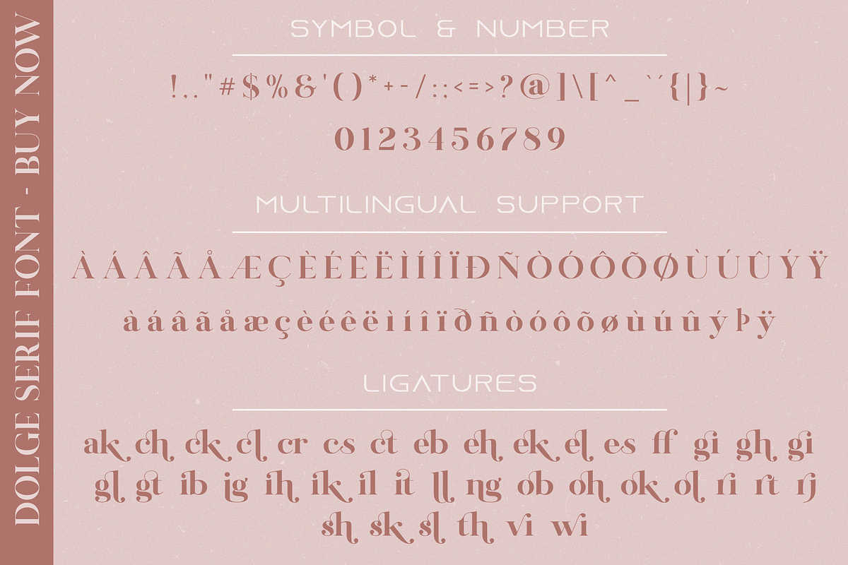Dolge Serif Font-Modern/Vintage Font, a Serif Font by GlitzyGrapix (Photo 15 of 15)
